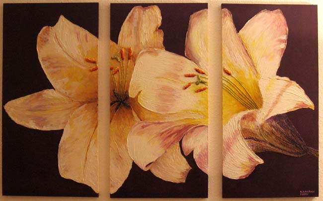 Lilien (Triptychon)